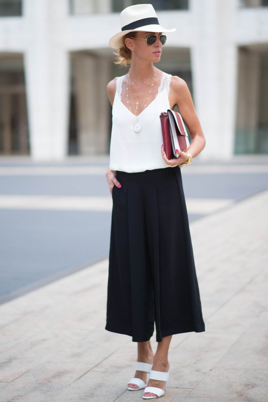 Black Culottes - 5 Styles of Culottes That Proves They’re For Everyone // NotJessFashion.com