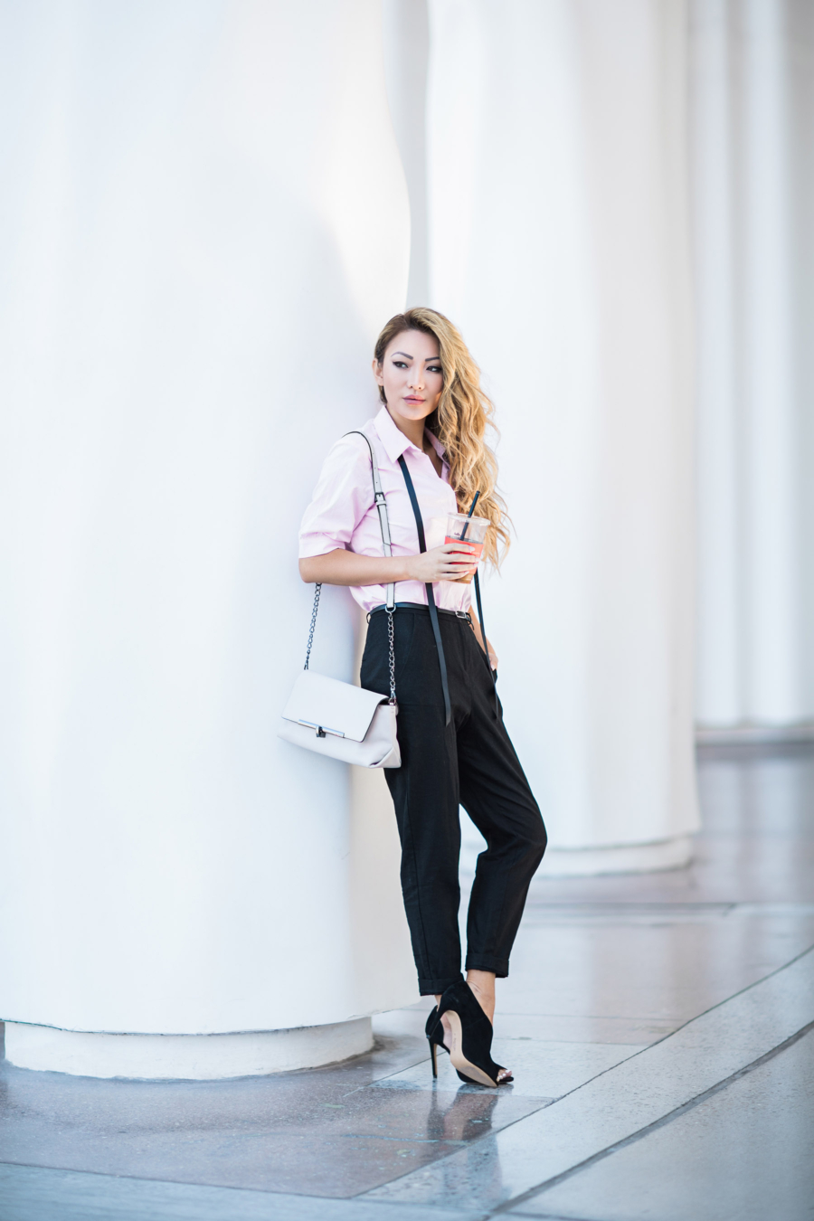 How to Make Connections Online - Stylish Work Outfit // NotJessFashion.com