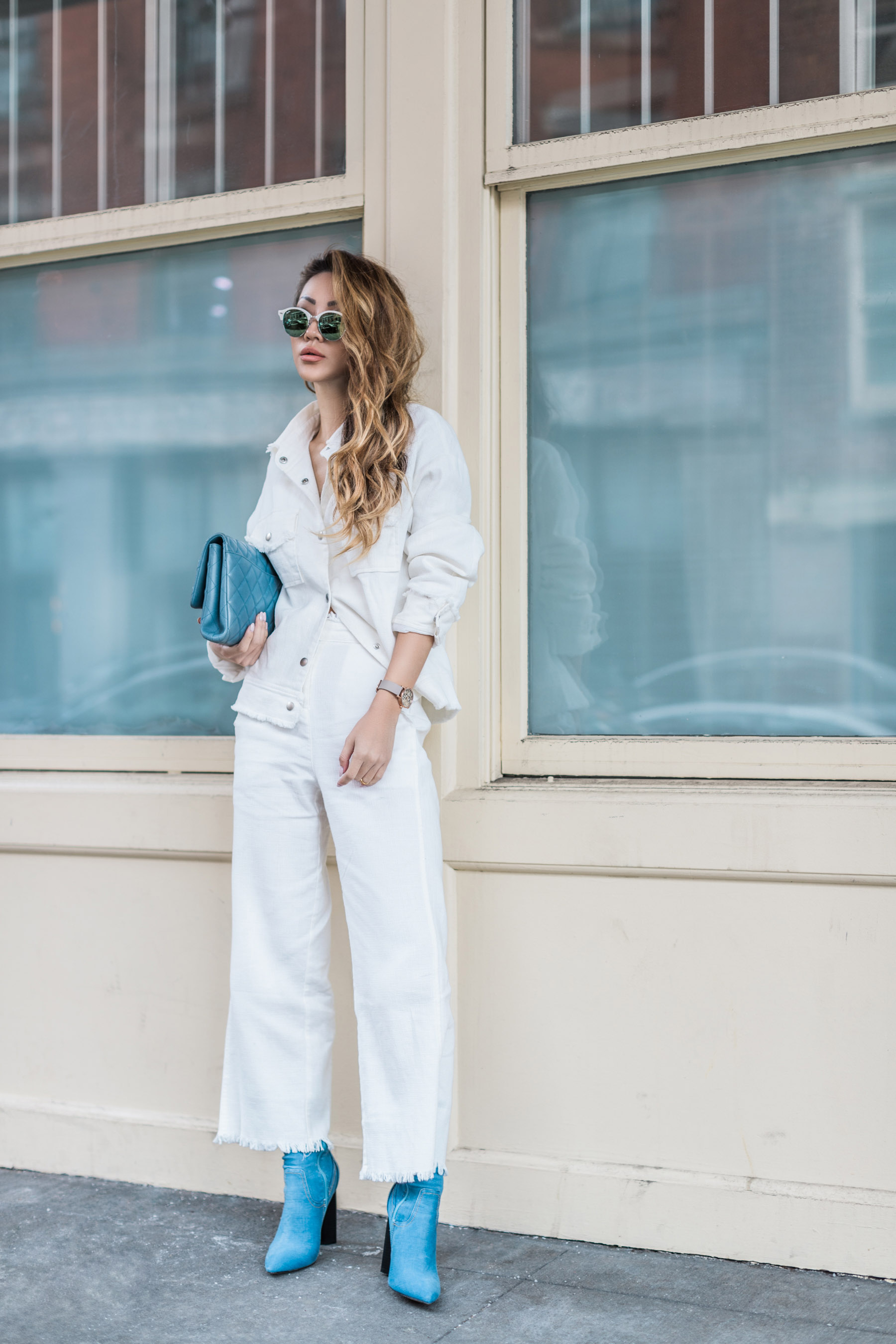 summer fashion staples, cropped white jeans, white denim culottes // Notjessfashion.com