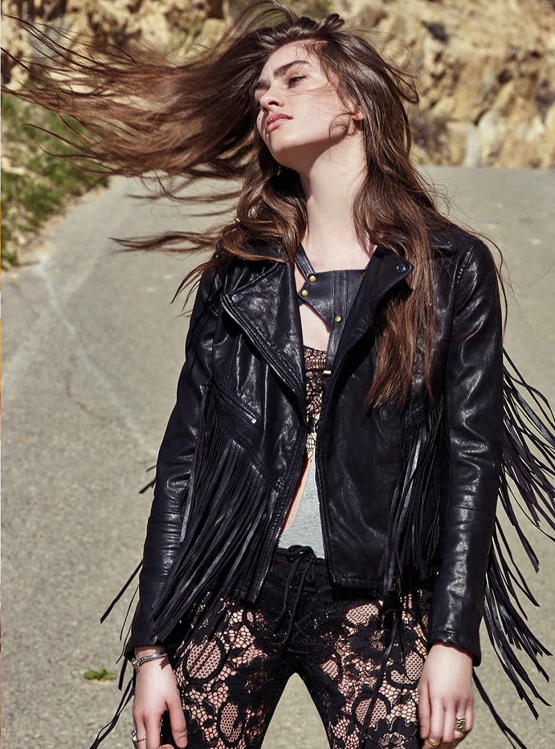 Fringe Leather Jacket - - 9 Leather Jacket Styles You'll Be Seeing All Spring // Notjessfashion.com