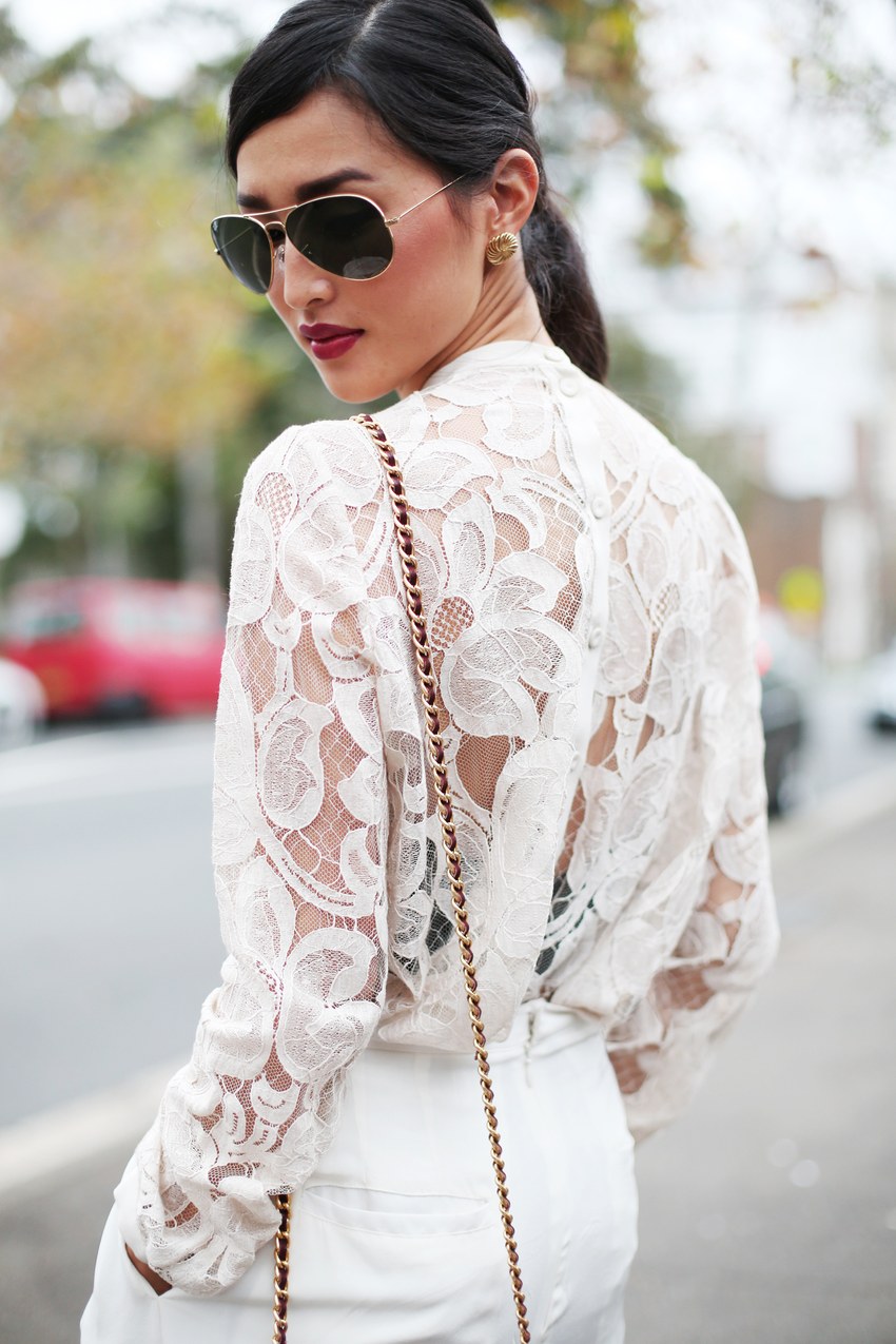 Sheer Lace - Tackling Sheer Style Trends For Spring and Summer // Notjessfashion.com