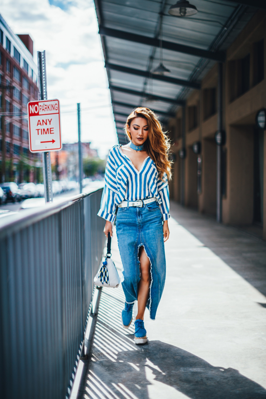 Stripes and Denim - The Essential Guide to Pulling Off Summer Stripes // NotJessFashion.com