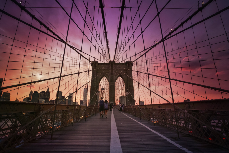 Walking the Brooklyn Bridge - 10 Things You Must Do In New York This Summer // NotJessFashion.com
