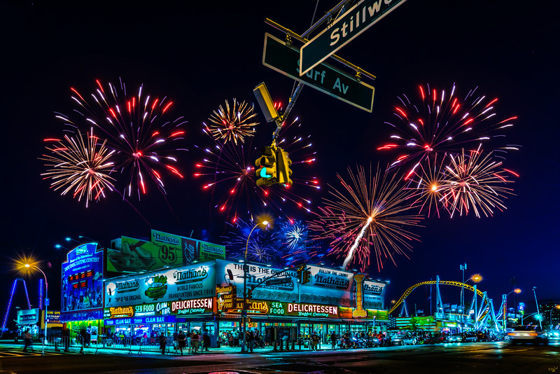 Fireworks at Coney Island - 10 Things You Must Do In New York This Summer // NotJessFashion.com