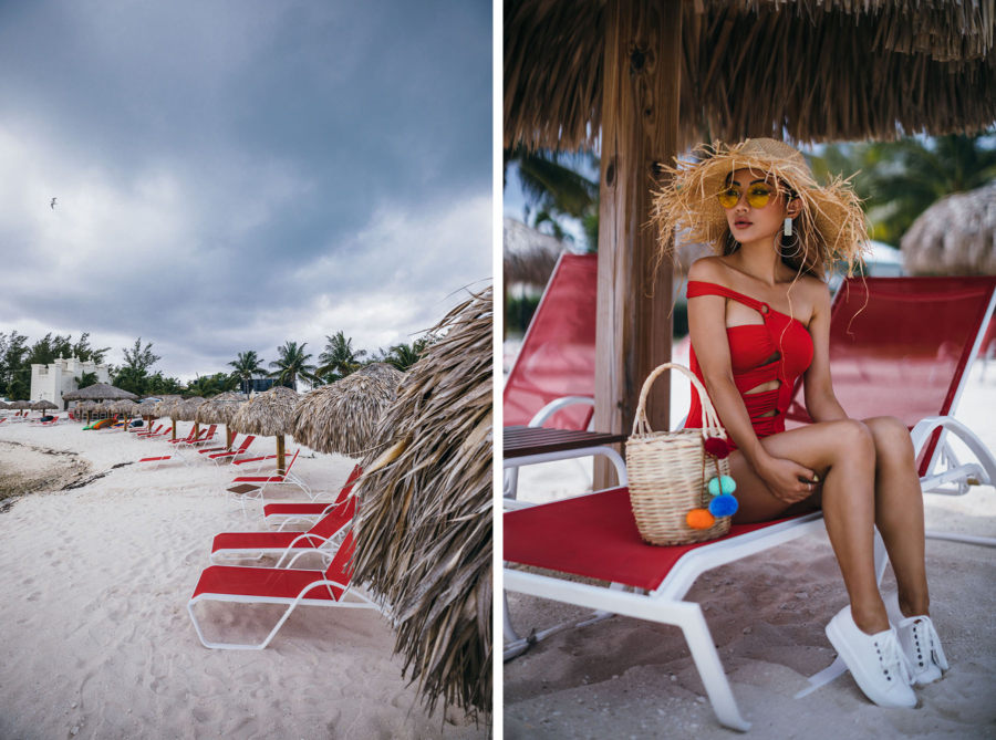 Bimini Beach Red Bathing Suit - How To Find The Perfect One Piece Swimsuit // NotJessFashion.com