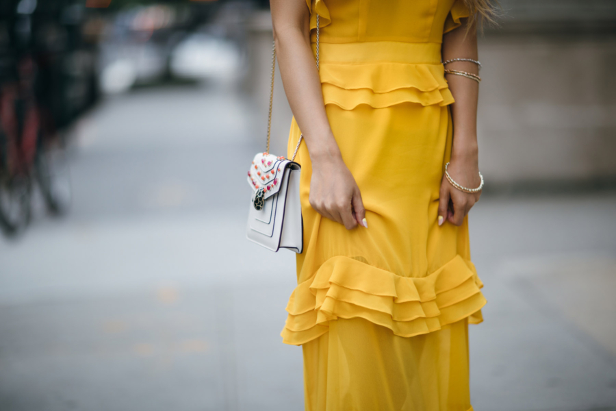 Ruffle Tiered Dress Details = 8 Pieces To Achieve The Modern Romantic Look // NotJessFashion.com