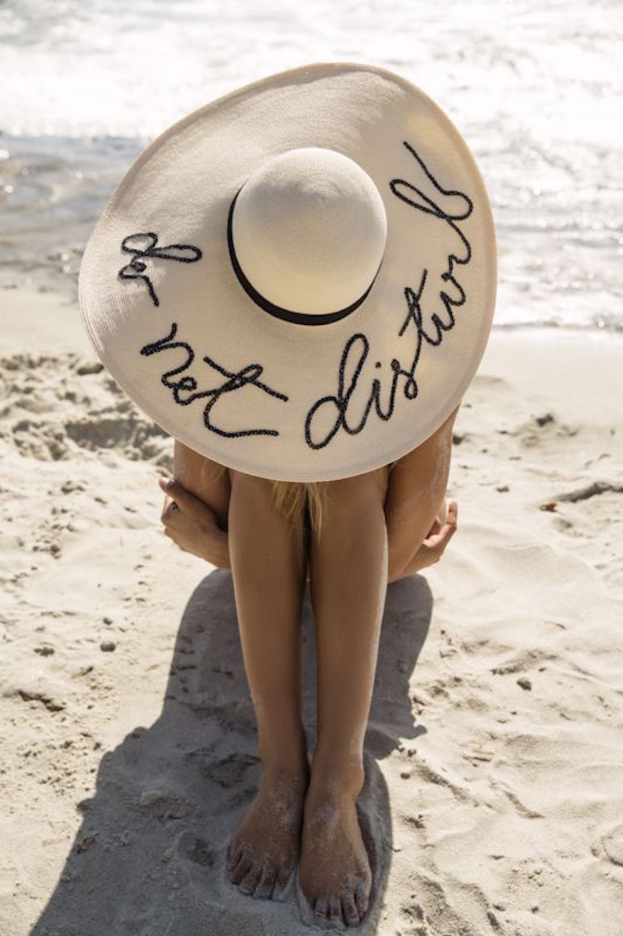 Slogan Straw Hat - Find Your New Perfect Beach Hat For Summer // NotJessFashion.com