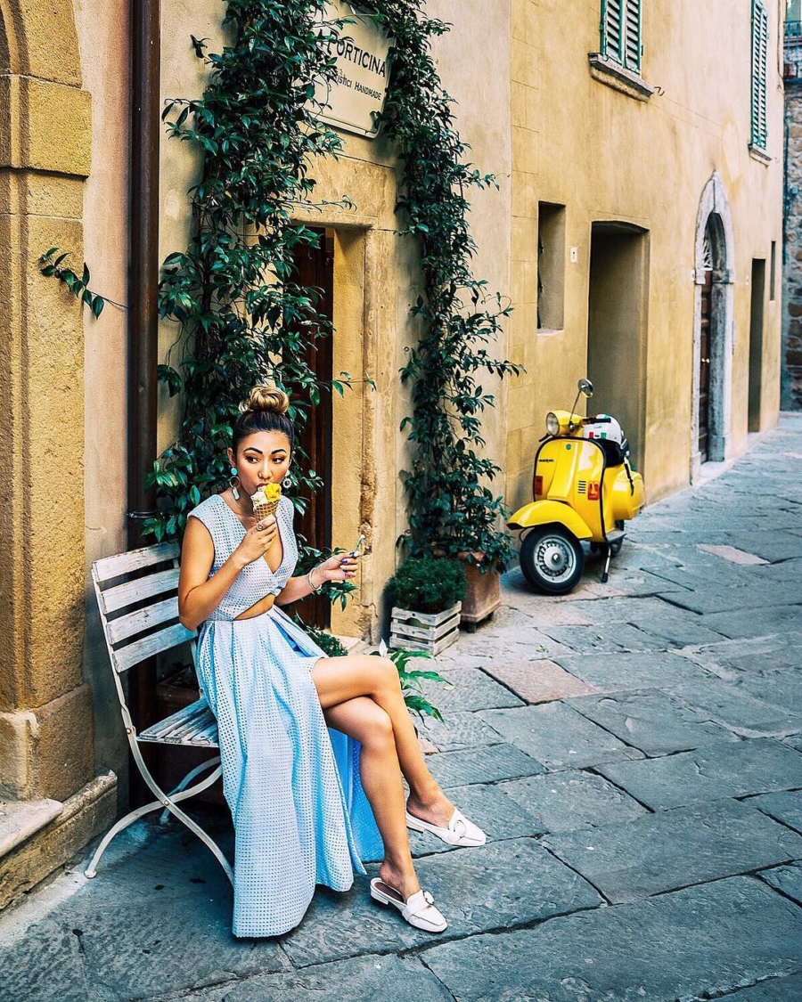 Gelato Look - Instagram Outfits Round Up: Italian Days // NotJessFashion.com