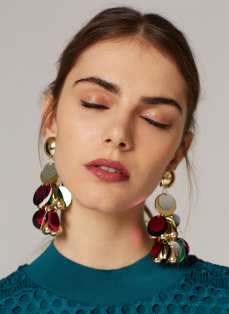 Mixed Jewel Earrings - 5 Colorful Statement Earrings for Lazy Days // NotJessFashion.com