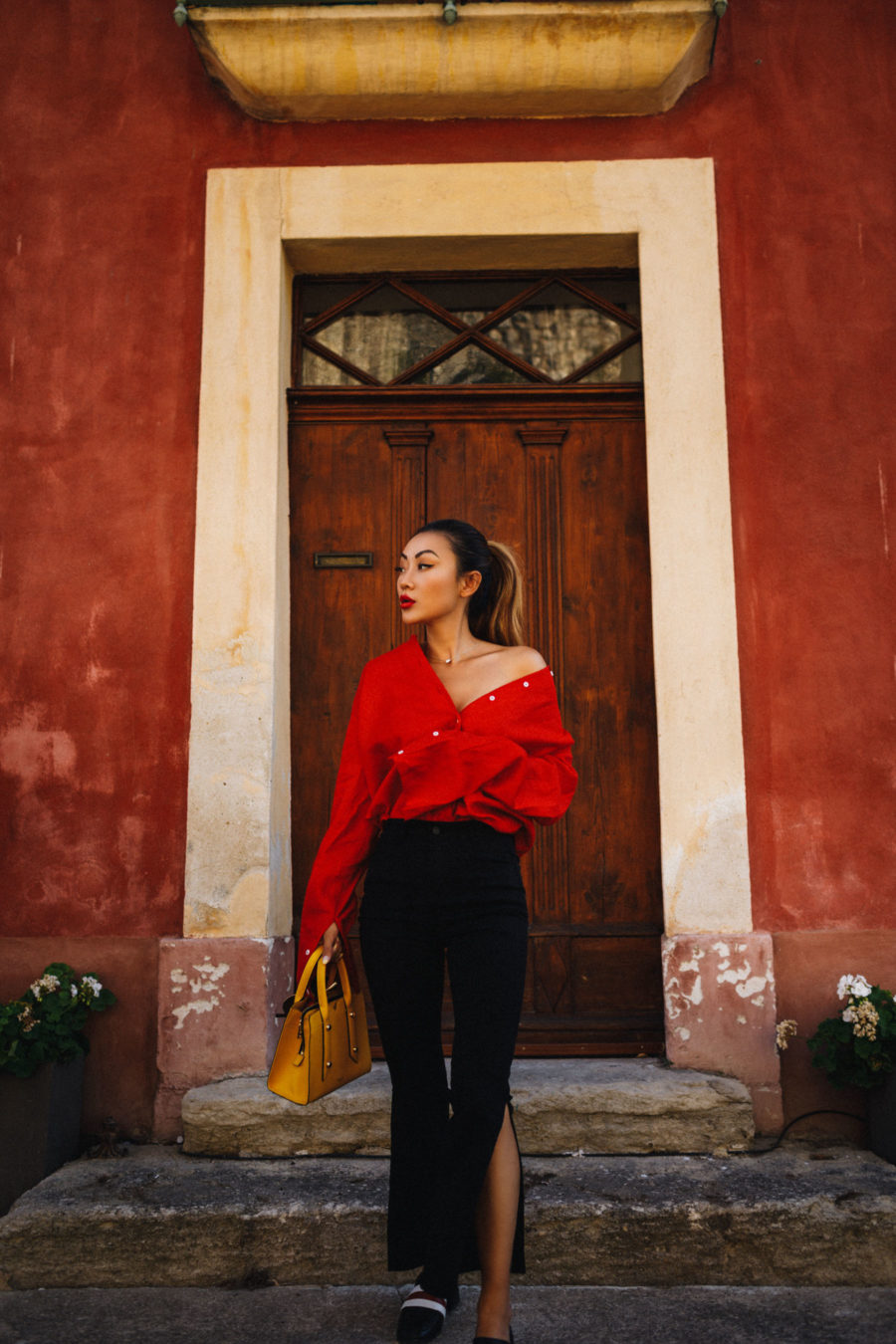 Major Fall Trends - Bold Red top // NotJessFashion.com