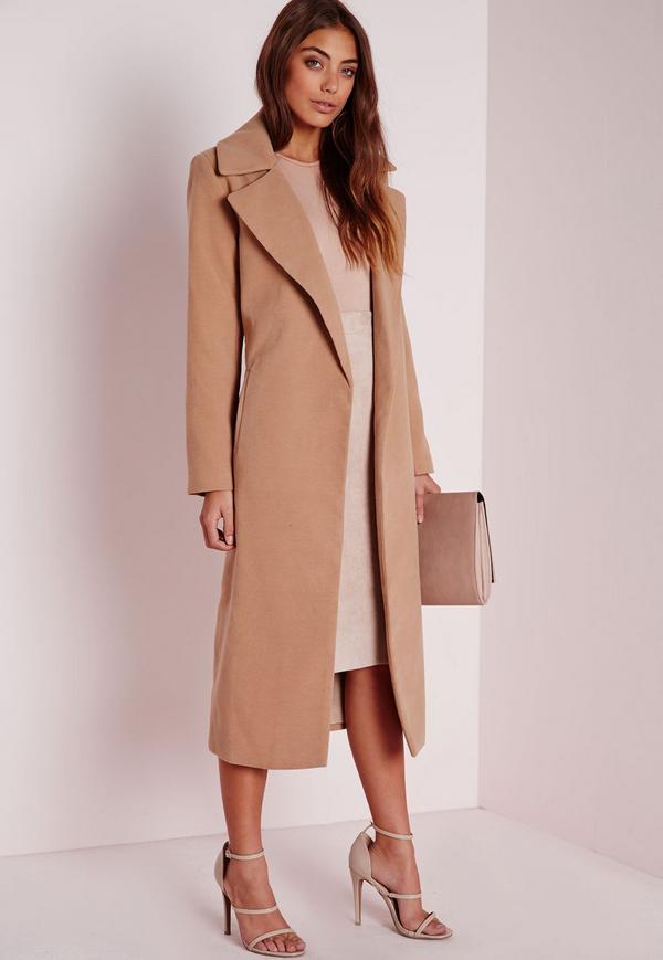 Holy Grail Coat Everyone Must Own - Missguided Oversized Camel Coat // Notjessfashion.com