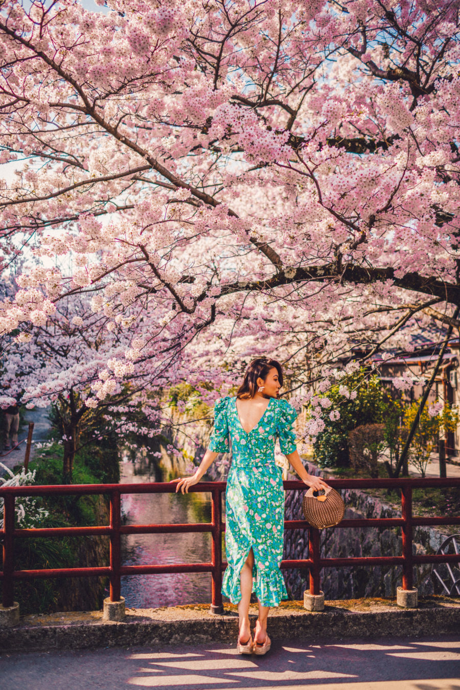 sakura viewing spots in Japan - Kyoto - Philosopher Path, luxury travel blogger // Notjessfashion.com