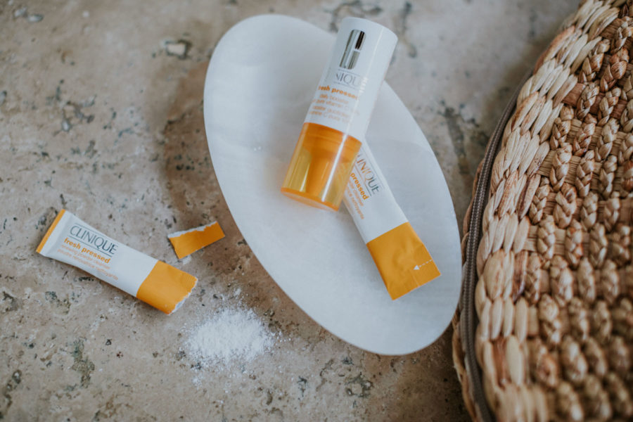 How to Get Smoother and Brighter Skin - Clinique Fresh Press, Clinique Vitamin C