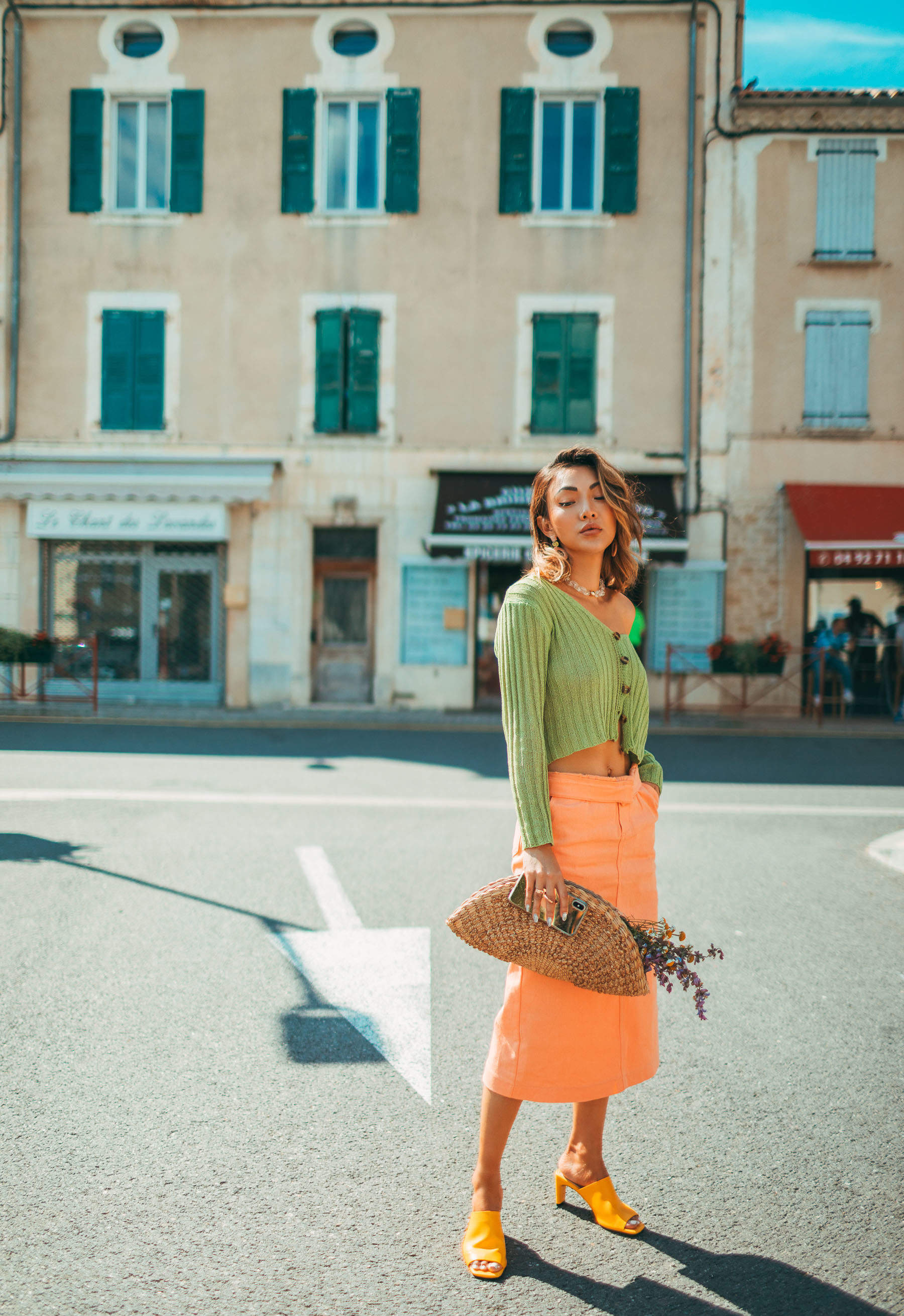 Preconceptions to Throw Away and Live Life at Your Own Pace // color block outfit, fashion in provence // Notjessfashion.com