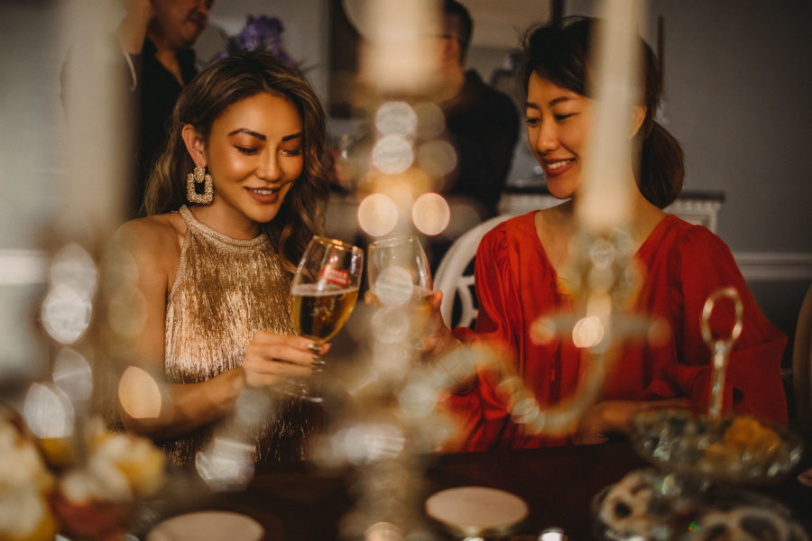 The gift of being present, stella artois beer, holiday party // Notjessfashion.com