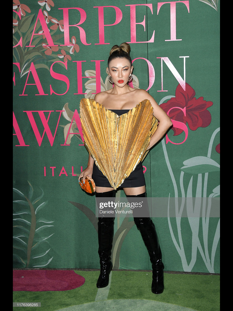 Ecoage Green Carpet Fashion Awards Milan 2019 Red Carpet Jessica Wang