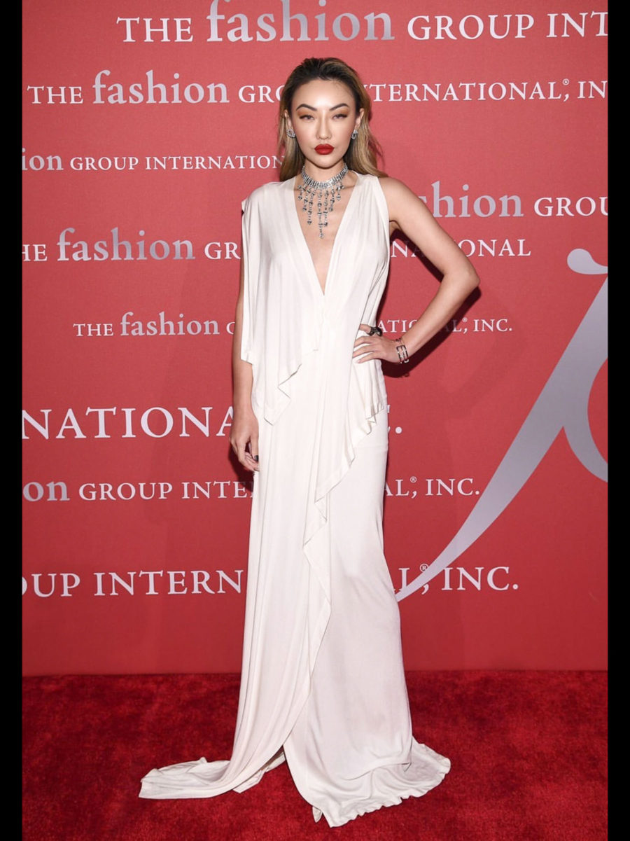 Fashion Group International 2019 NYC Gala Red Carpet Jessica Wang
