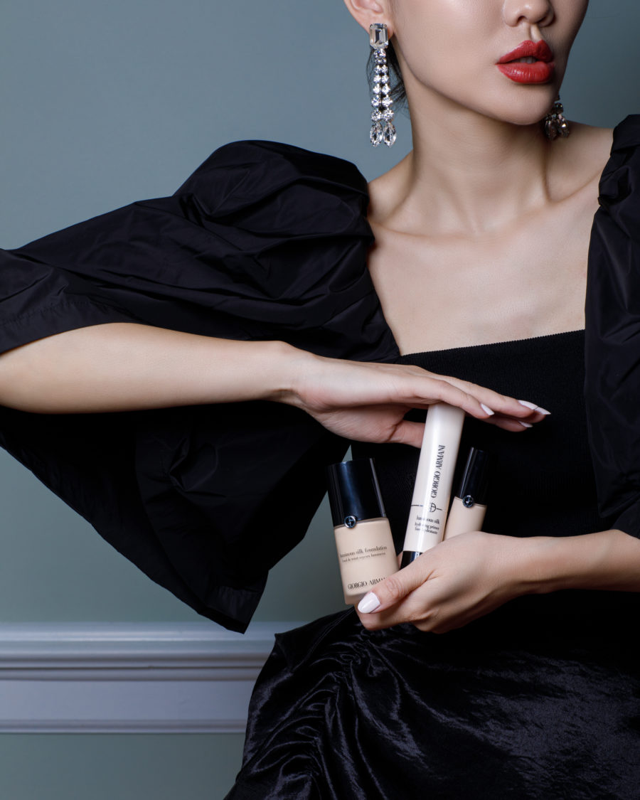 jessica wang using armani beauty luminous silk foundation for flawless skin // Jessica Wang - Notjessfashion.com