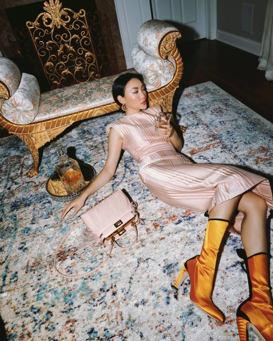 jessica wang wears head to toe fendi at home and shares expensive-looking home decor // Jessica Wang - Notjessfashion.com