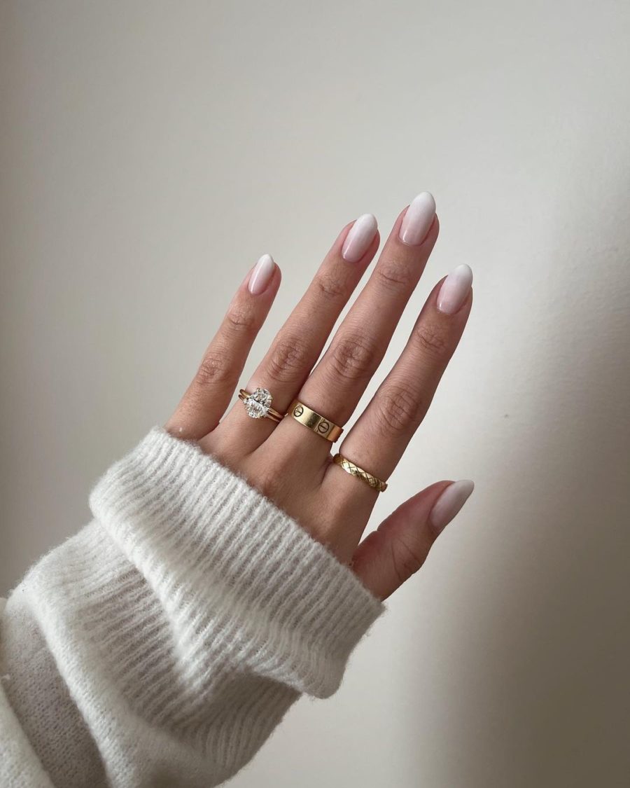 white ombre nail trends // Jessica Wang - Notjessfashion.com